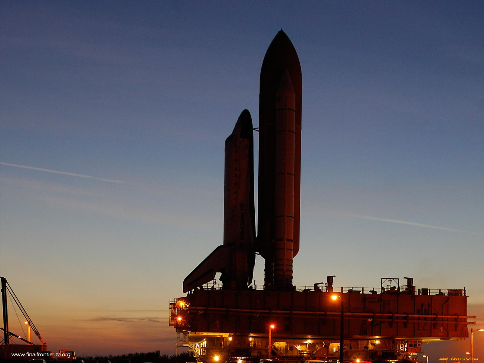 space, shuttle, discovery, at, twilight, , , , 